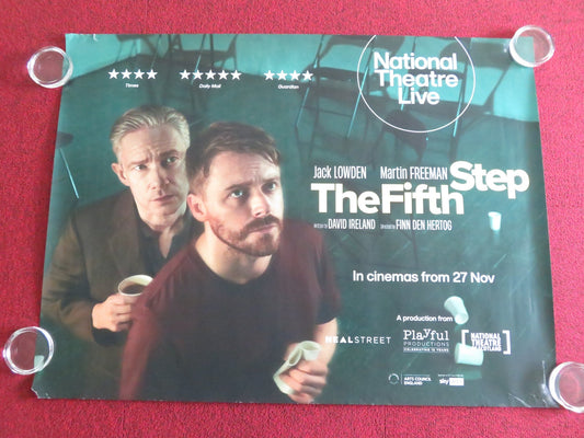 The Fifth Step UK Quad Rolled Poster Jack Lowden Martin Freeman 2025 Movie posters