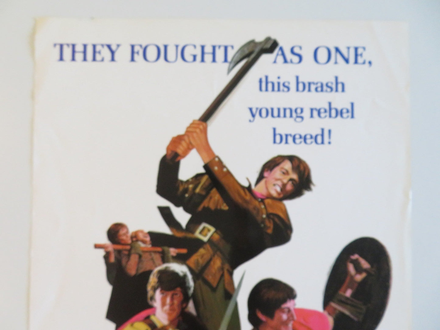 THE FIGHTING PRINCE OF DONEGAL US INSERT POSTER DISNEY PETER MCENERY 1966 Rendezvous Cinema Movie posters