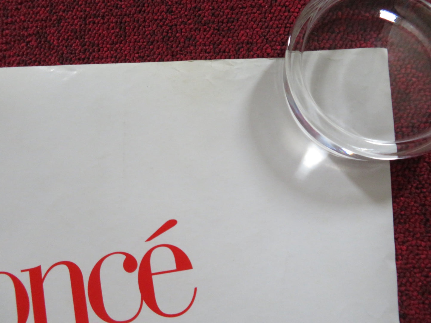 THE FIGHTING TEMPTATIONS UK QUAD ROLLED POSTER BEYONCE CUBA GOODING JR. 2003 Rendezvous Cinema Movie posters