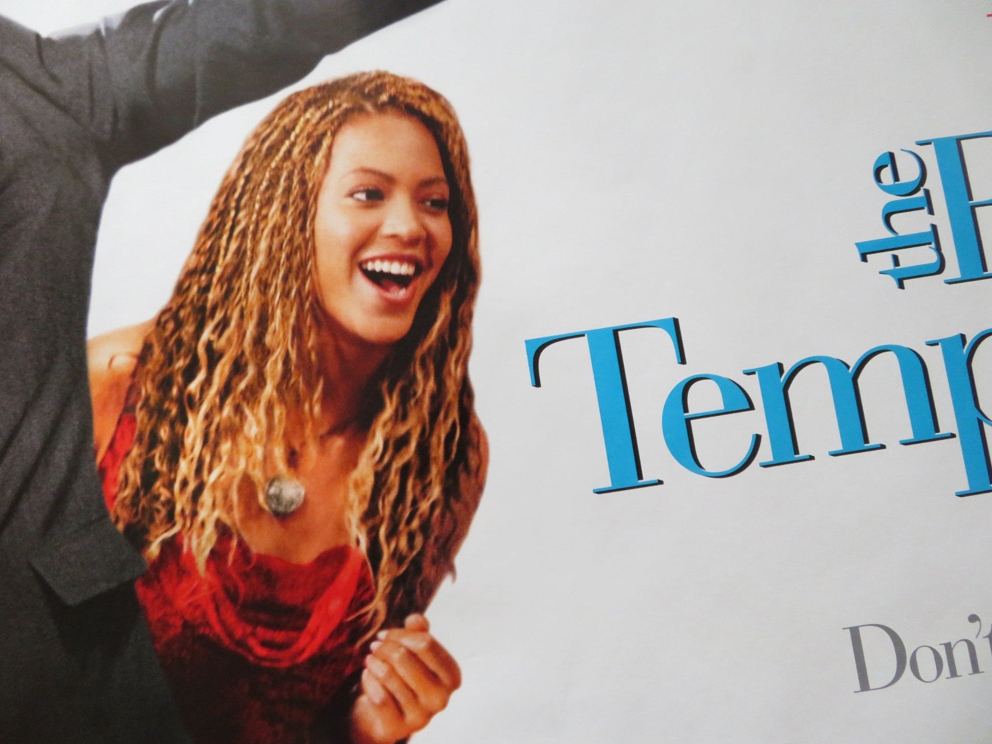 THE FIGHTING TEMPTATIONS UK QUAD ROLLED POSTER BEYONCE CUBA GOODING JR. 2003 Rendezvous Cinema Movie posters