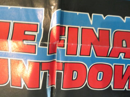 THE FINAL COUNTDOWN FOLDED US ONE SHEET POSTER KIRK DOUGLAS MARTIN SHEEN 1980 Rendezvous Cinema Movie posters