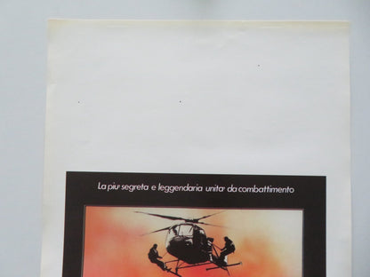THE FINAL OPTION ITALIAN LOCANDINA POSTER LEWIS COLLINS JUDY DAVIS 1983 Movie posters