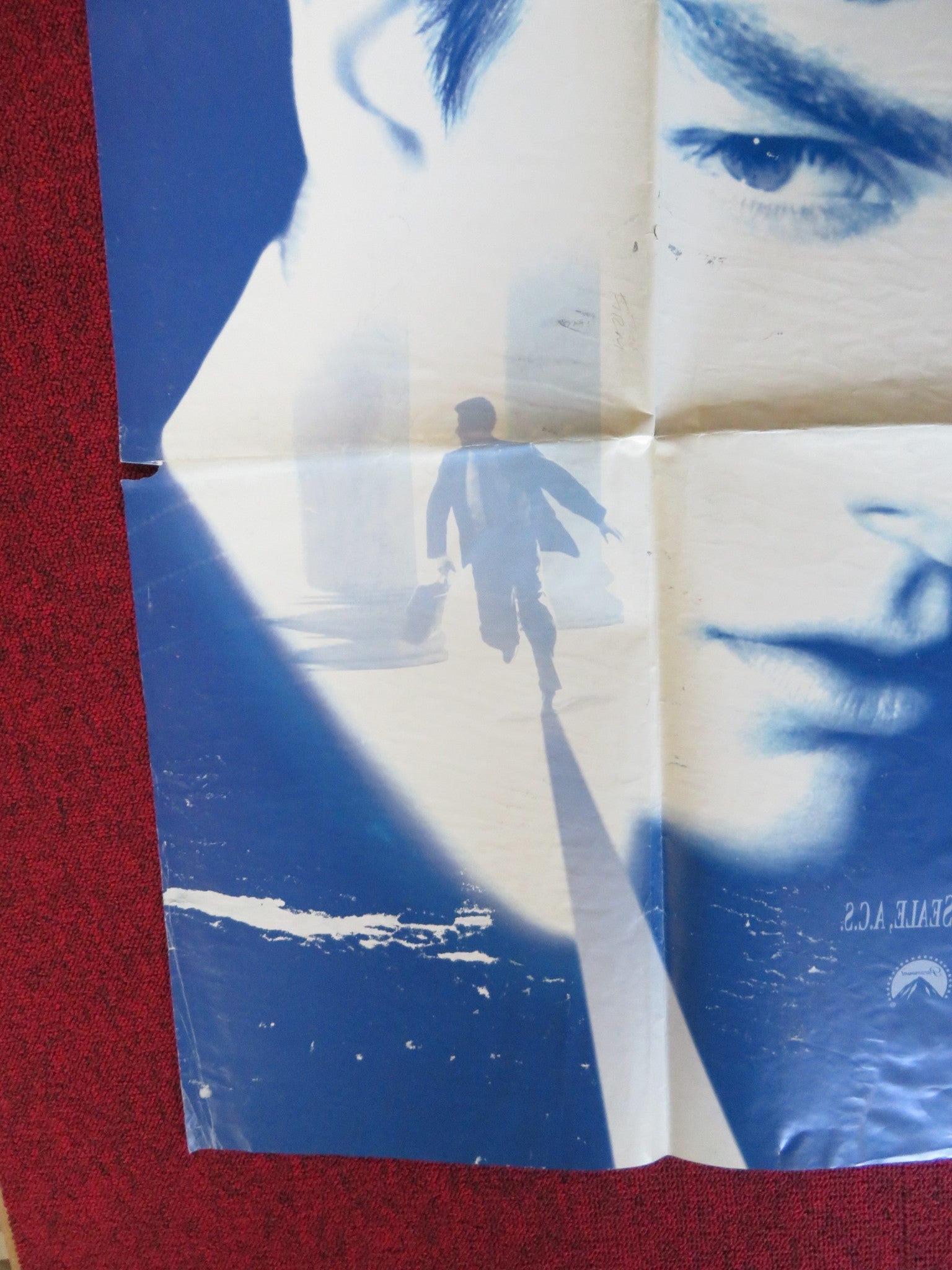 THE FIRM UK QUAD POSTER FOLDED TOM CRUISE GENE HACKMAN 1993 Rendezvous Cinema Movie posters