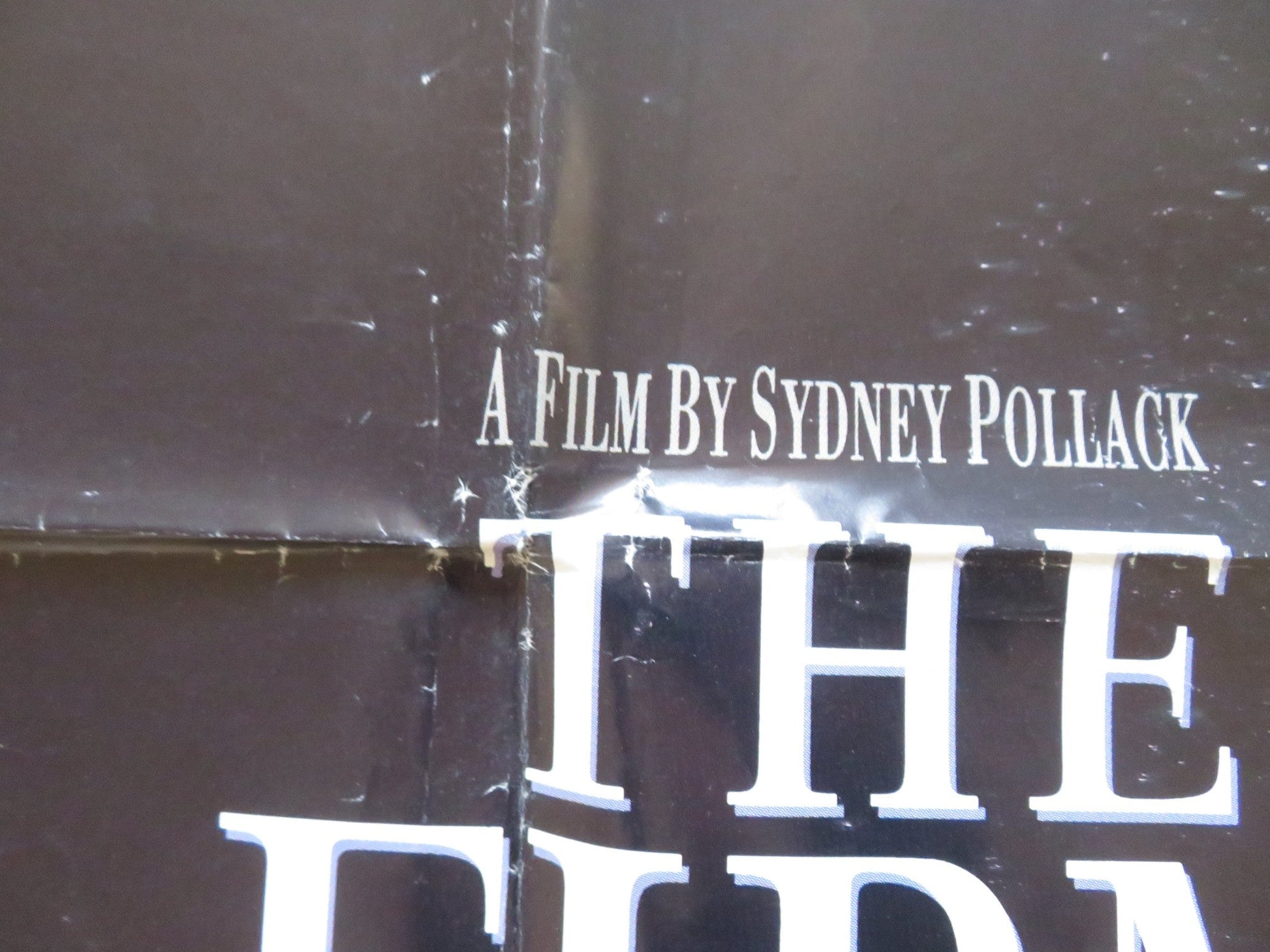 THE FIRM UK QUAD POSTER FOLDED TOM CRUISE GENE HACKMAN 1993 Rendezvous Cinema Movie posters