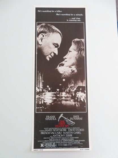 THE FIRST DEADLY SIN US INSERT POSTER FRANK SINATRA FAYE DUNAWAY 1980 Movie posters
