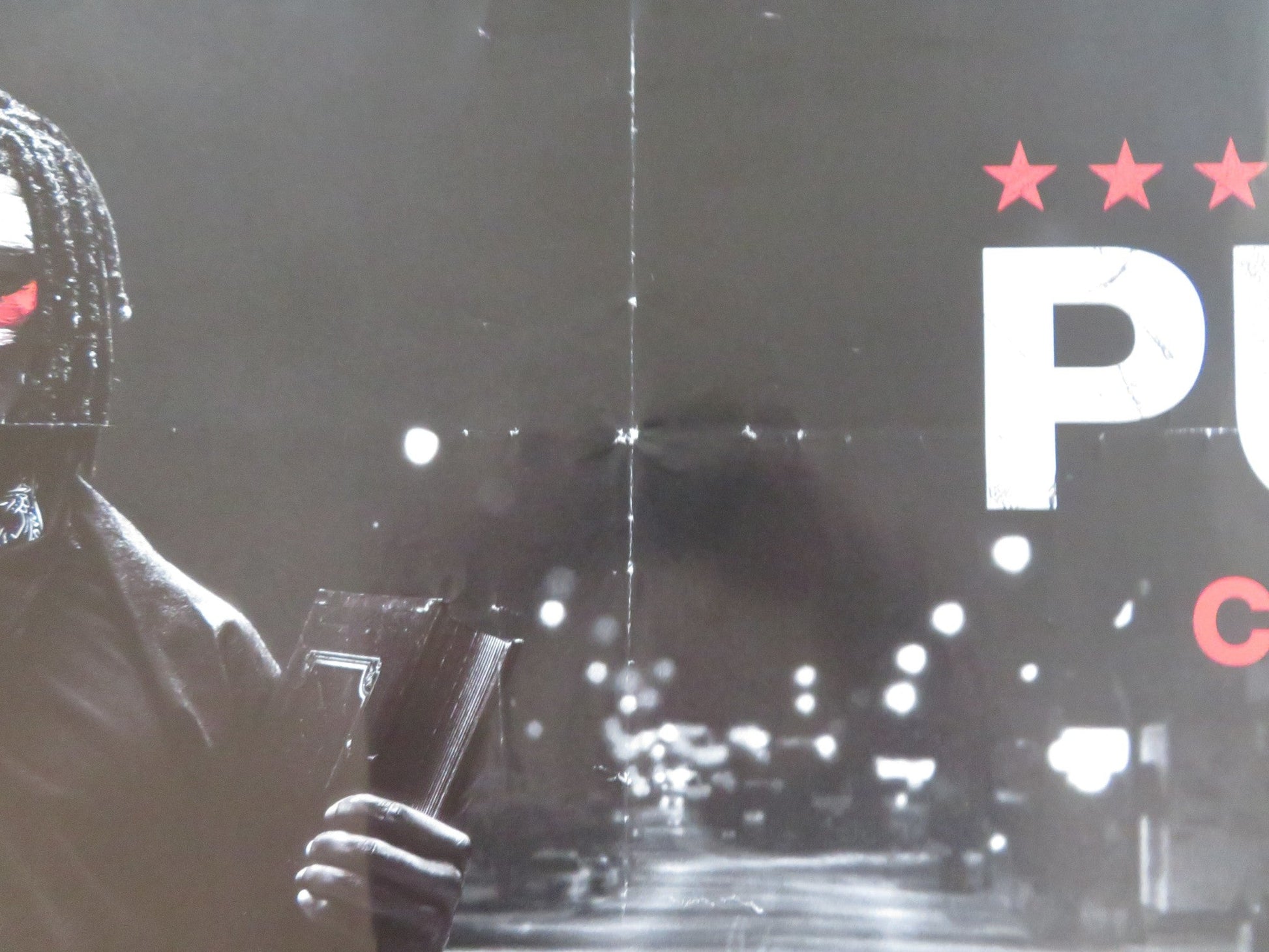 THE FIRST PURGE UK QUAD ROLLED POSTER Y'LAN NOEL LEX SCOTT DAVIS 2018 Rendezvous Cinema Movie posters
