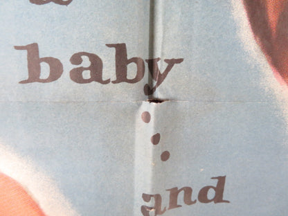 THE FIRST TIME FOLDED US ONE SHEET POSTER ROBERT CUMMINGS BARBARA HALE 1952 Rendezvous Cinema Movie posters