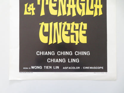 The Fist That Kills Italian Locandina Poster Ching-Ching Chang Ming Chiang 1973 Movie posters