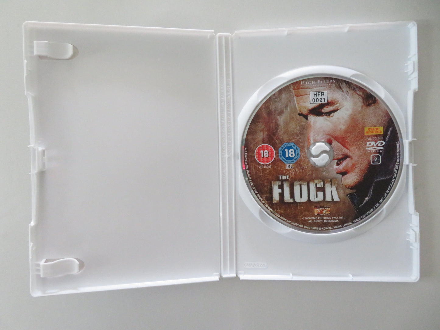 The Flock (DVD) Richard Gere Claire Danes 2007 Region 2 Movie posters