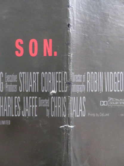 THE FLY II UK QUAD ROLLED POSTER ERIC STOLTZ DAPHNE ZUNIGA 1989 Rendezvous Cinema Movie posters