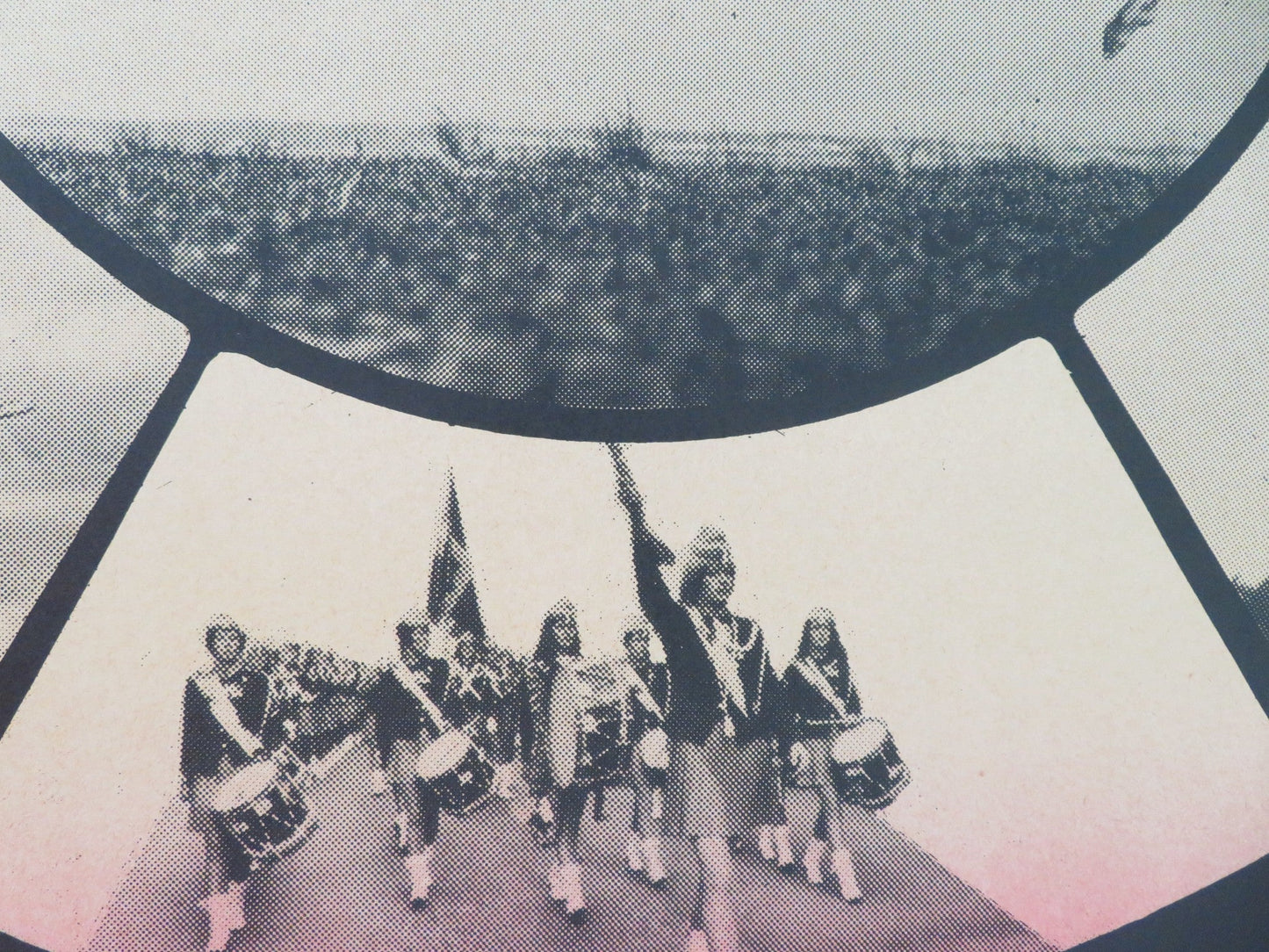 THE FLYING DANISH GYMNASTS - PERFORMANCE ADVERTISMENT ISRAELI POSTER ROLLED 1970s Movie posters