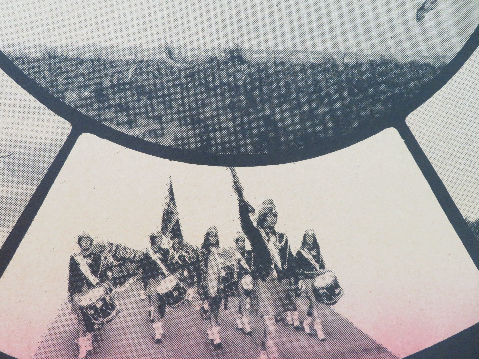 THE FLYING DANISH GYMNASTS - PERFORMANCE ADVERTISMENT ISRAELI POSTER ROLLED 1970s Movie posters