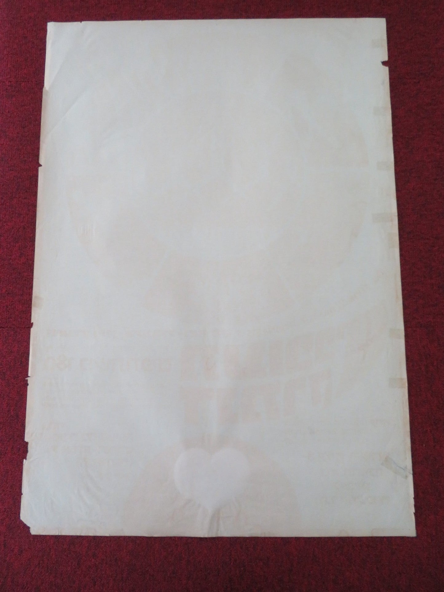 THE FLYING DANISH GYMNASTS - PERFORMANCE ADVERTISMENT ISRAELI POSTER ROLLED 1970s Movie posters