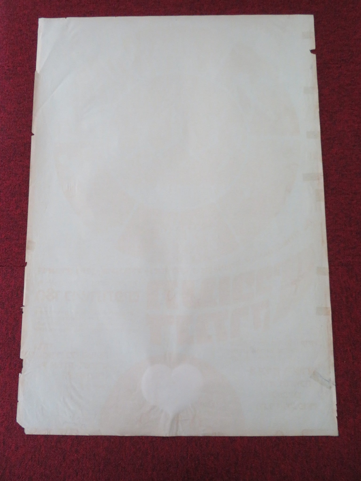 THE FLYING DANISH GYMNASTS - PERFORMANCE ADVERTISMENT ISRAELI POSTER ROLLED 1970s Movie posters