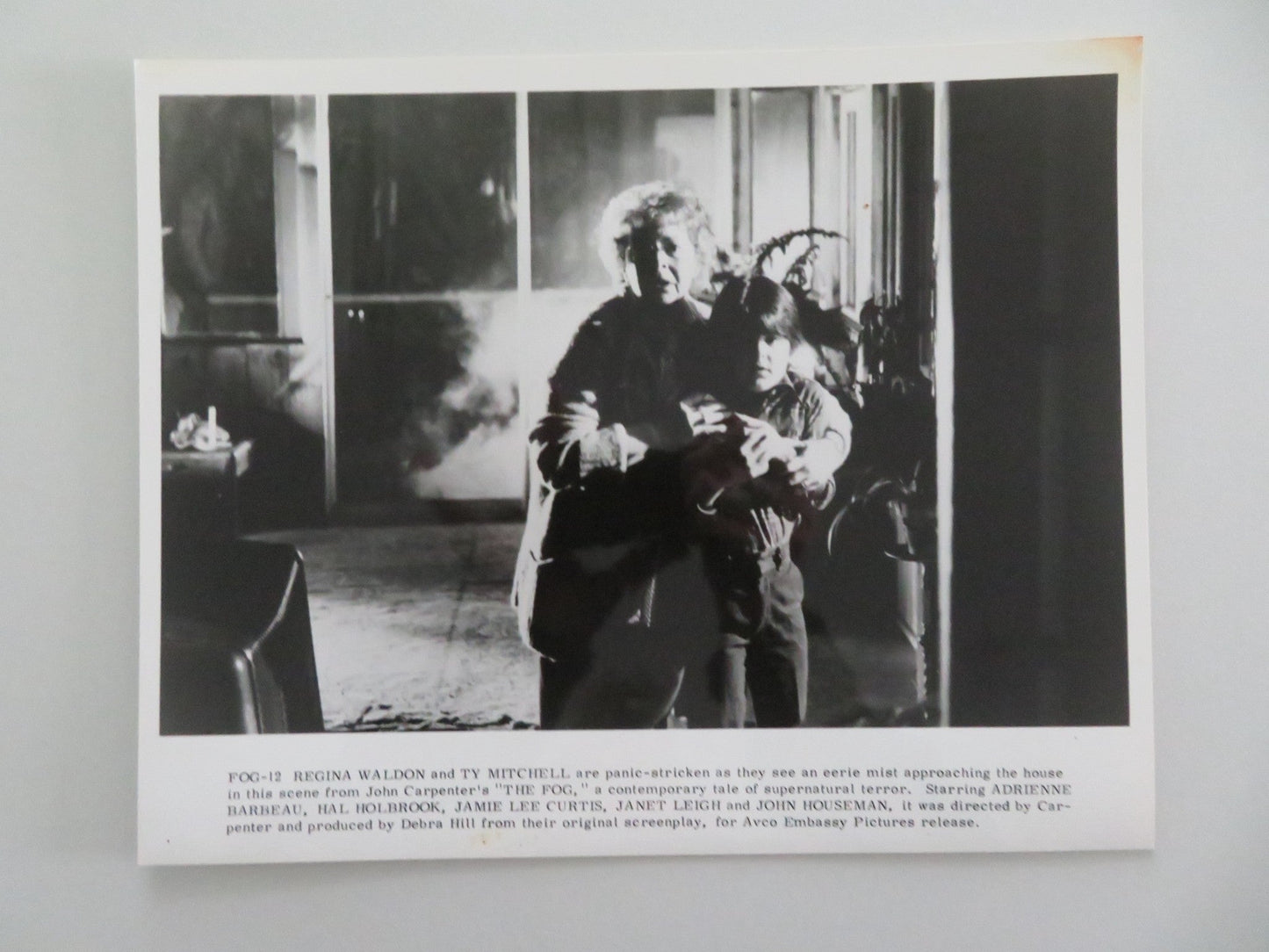 The Fog MOVIE STILL PHOTO LOT OF 2 JANET LEIGH JAMIE LEE CURTIS 1980 Movie posters