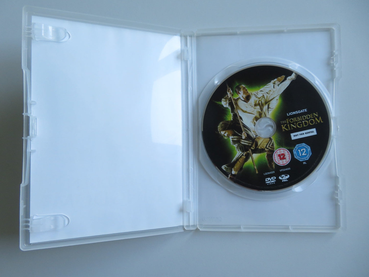 THE FORBIDDEN KINGDOM (DVD) JACKIE CHAN JET LI 2008 REGION 2 - Rendezvous Cinema