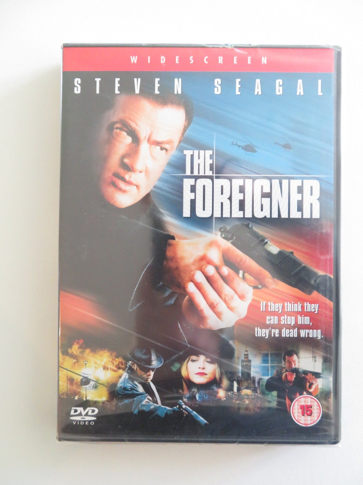 THE FOREIGNER (DVD) STEVEN SEAGAL MAX RYAN 2003 REGION 2 Rendezvous Cinema Movie posters