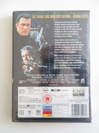THE FOREIGNER (DVD) STEVEN SEAGAL MAX RYAN 2003 REGION 2 Rendezvous Cinema Movie posters