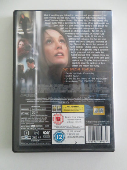 THE FORGOTTEN (DVD) JULIANNE MOORE GARY SINISE 2004 REGION 2 Movie posters