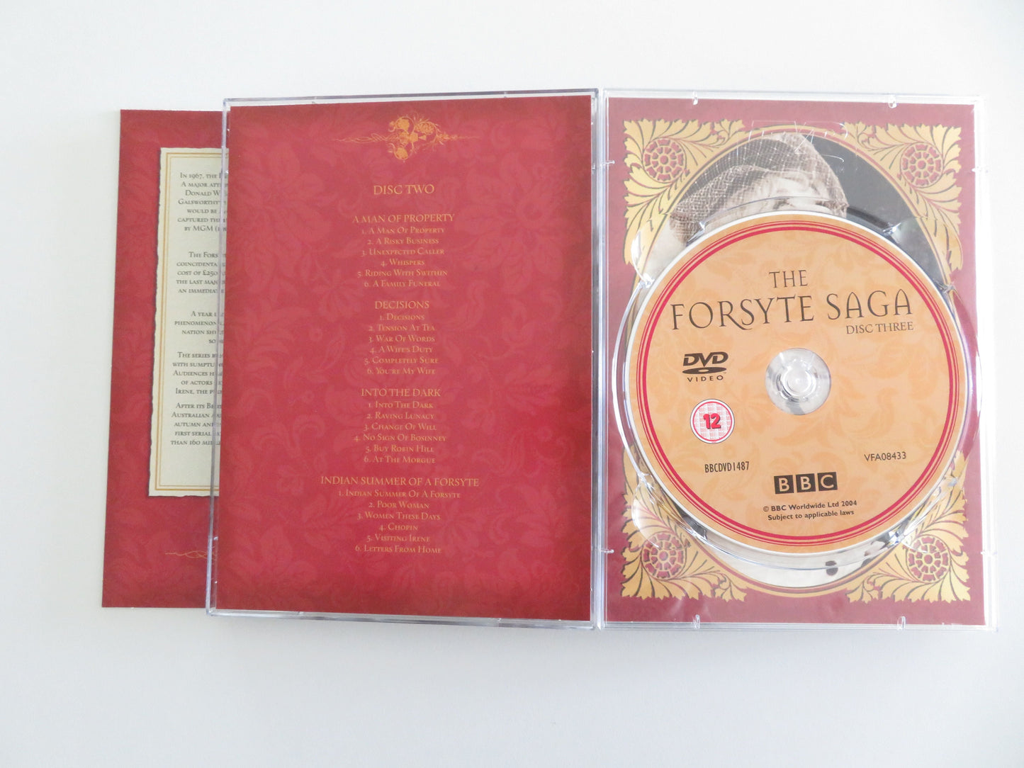 The Forsyth Saga -The Complete Series (DVD BoxSet) S. Hampshire 1967 Region 2, 4 Movie posters