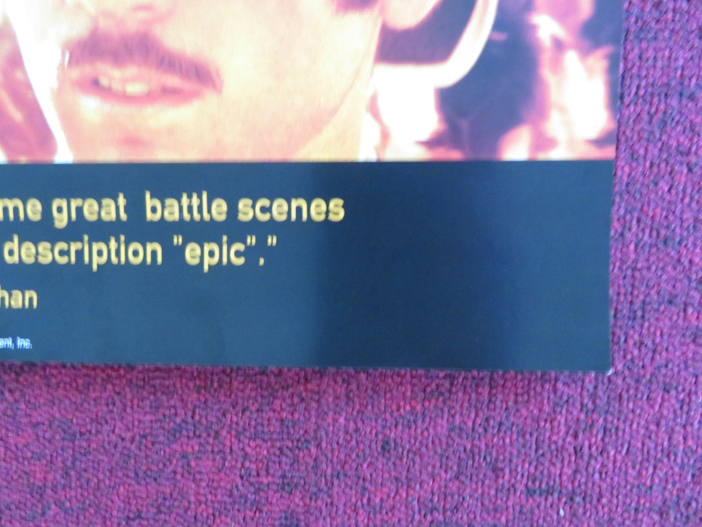 THE FOUR FEATHERS VHS VIDEO POSTER HEATH LEDGER KATE HUDSON 2002 Rendezvous Cinema Movie posters