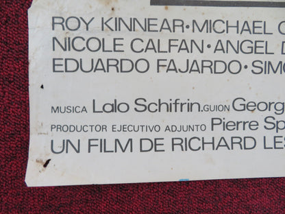 THE FOUR MUSKETEERS: MILADY'S REVENGE SPANISH POSTER OLIVER REED R. WELCH 1974 Rendezvous Cinema Movie posters