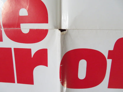 THE FOUR OF US FOLDED US ONE SHEET POSTER PIERRE ROUSSEAU DANIELE VLAMINCK 1972 Rendezvous Cinema Movie posters