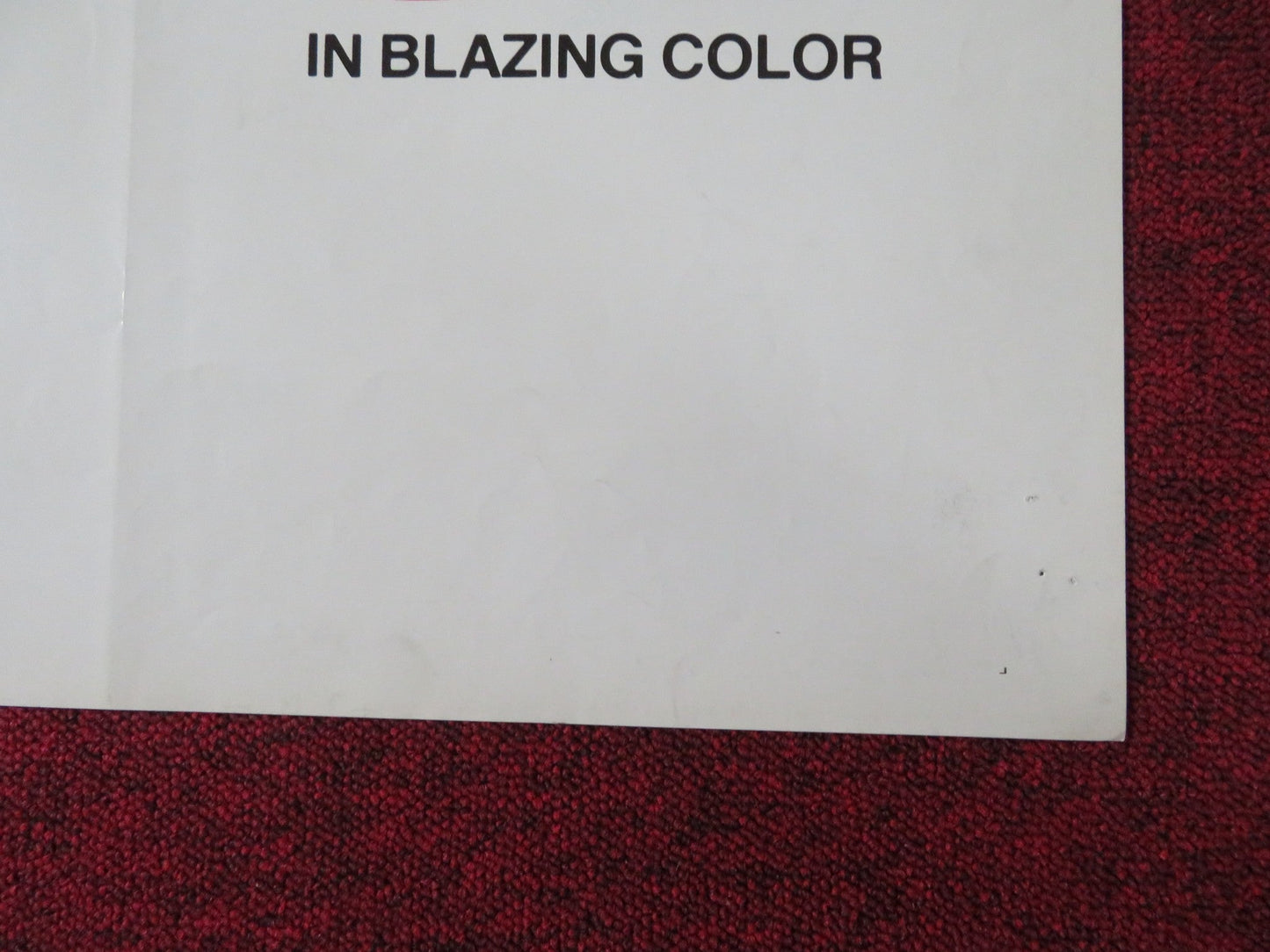 THE FOUR OF US FOLDED US ONE SHEET POSTER PIERRE ROUSSEAU DANIELE VLAMINCK 1972 Rendezvous Cinema Movie posters