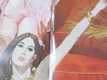 THE FOUR OF US FOLDED US ONE SHEET POSTER PIERRE ROUSSEAU DANIELE VLAMINCK 1972 Rendezvous Cinema Movie posters