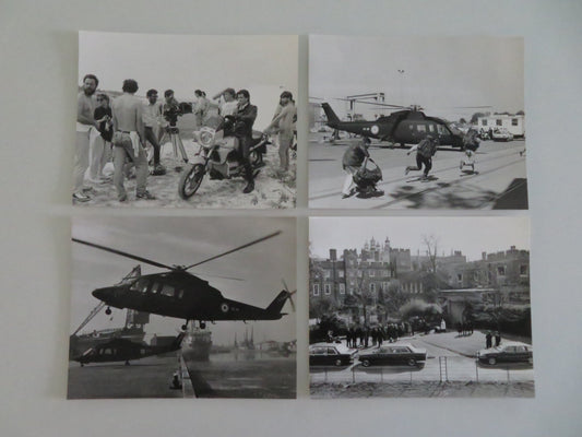 THE FOURTH PROTOCOL - B MOVIE STILL PHOTO LOT OF 4 PIERCE BROSNAN M. CAINE 1987 Movie posters