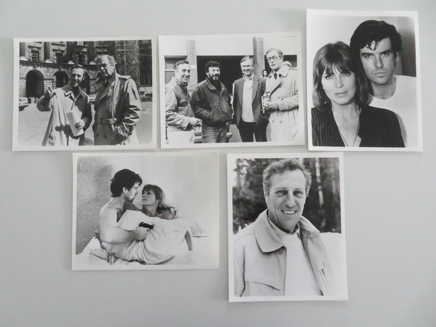 THE FOURTH PROTOCOL - C MOVIE STILL PHOTO LOT OF 5 MICHAEL CAINE P. BROSNAN 1987 Movie posters