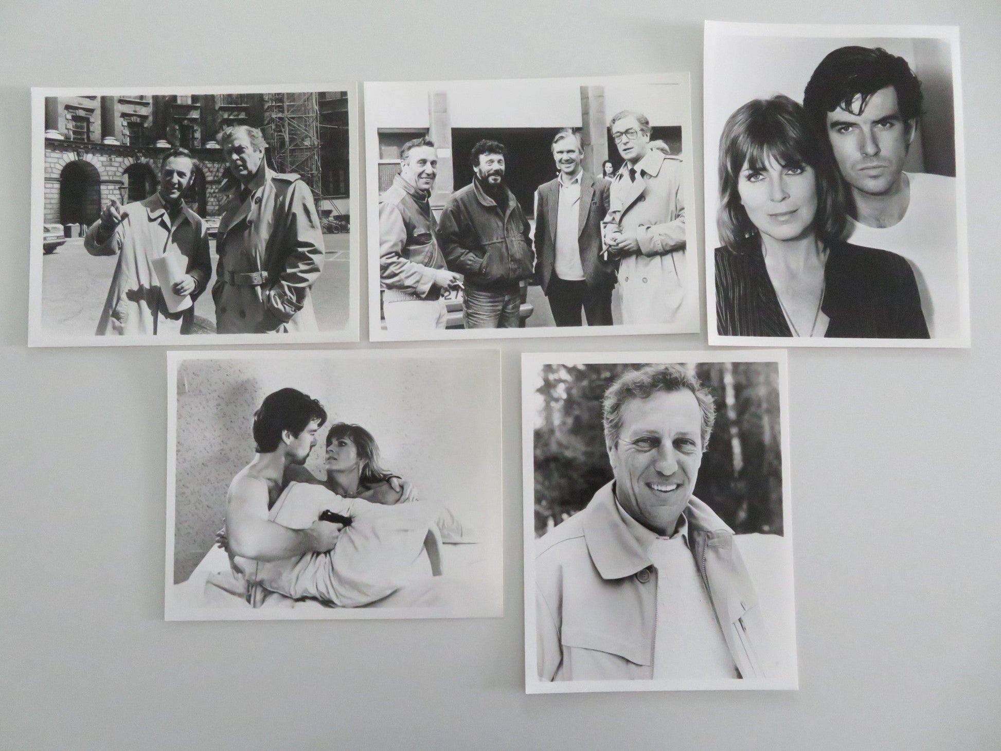 THE FOURTH PROTOCOL - C MOVIE STILL PHOTO LOT OF 5 MICHAEL CAINE P. BROSNAN 1987 Movie posters
