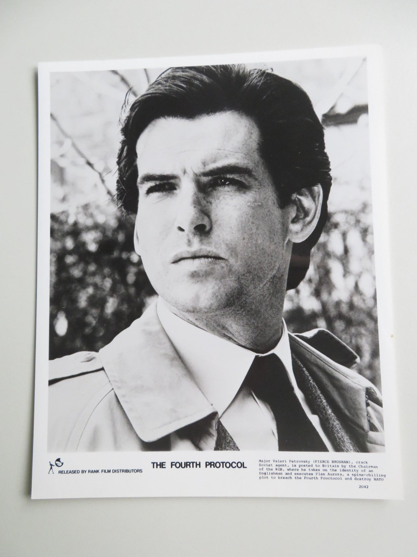 THE FOURTH PROTOCOL MOVIE STILL PHOTO LOT OF 7 MICHAEL CAINE PIERCE BROSNAN 1987 Movie posters