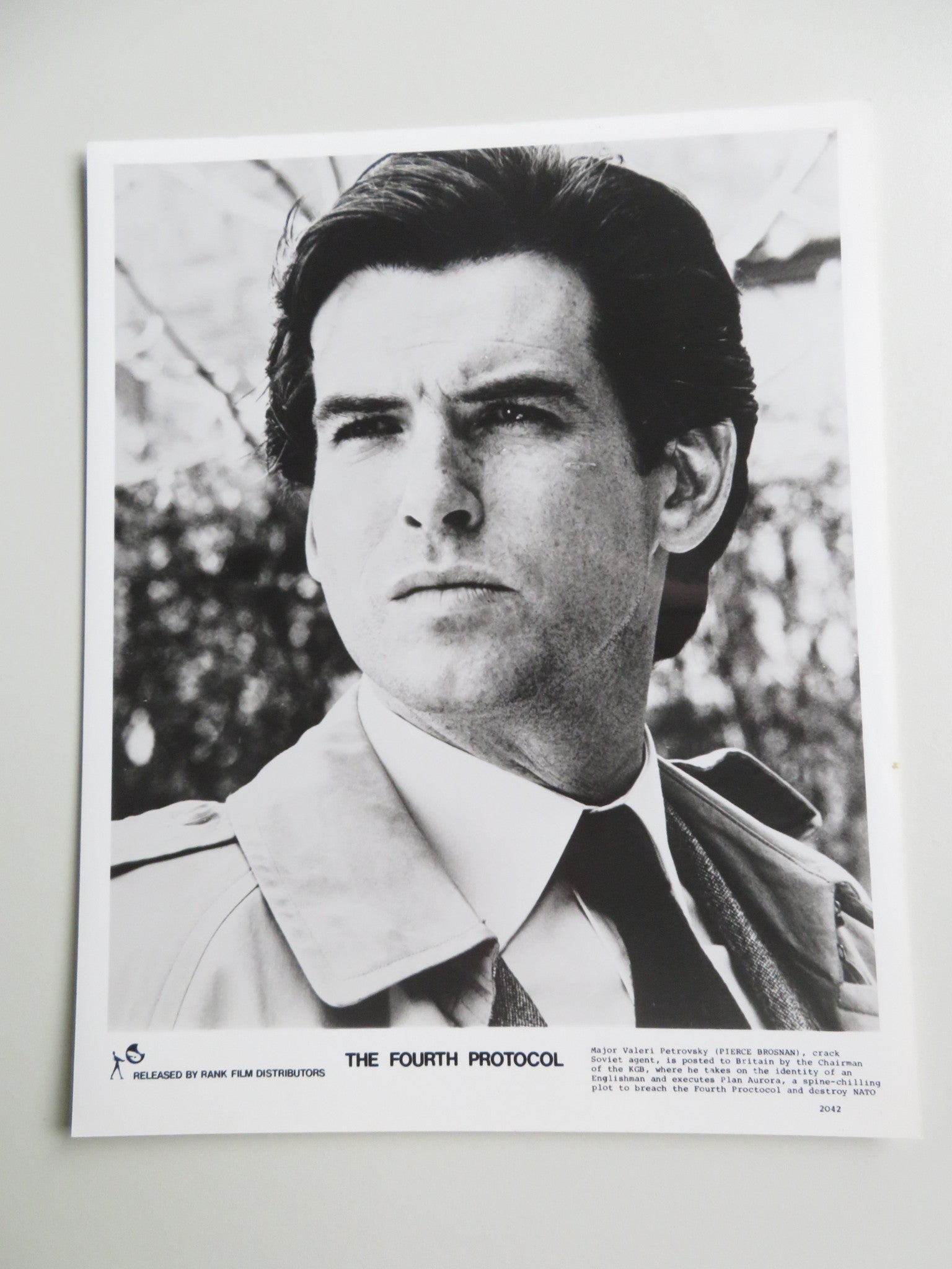 THE FOURTH PROTOCOL MOVIE STILL PHOTO LOT OF 7 MICHAEL CAINE PIERCE BROSNAN 1987 Movie posters