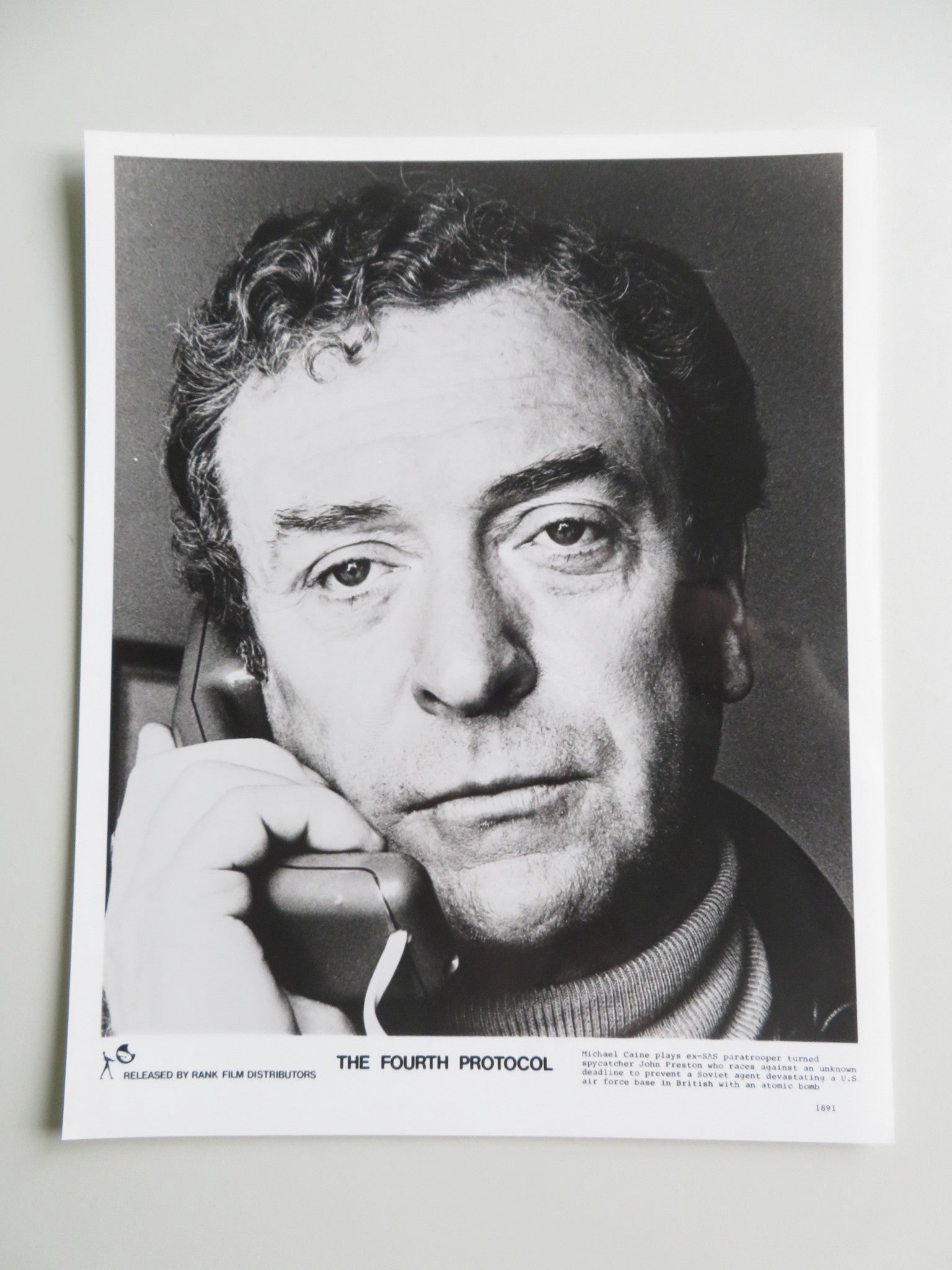 THE FOURTH PROTOCOL MOVIE STILL PHOTO LOT OF 7 MICHAEL CAINE PIERCE BROSNAN 1987 Movie posters