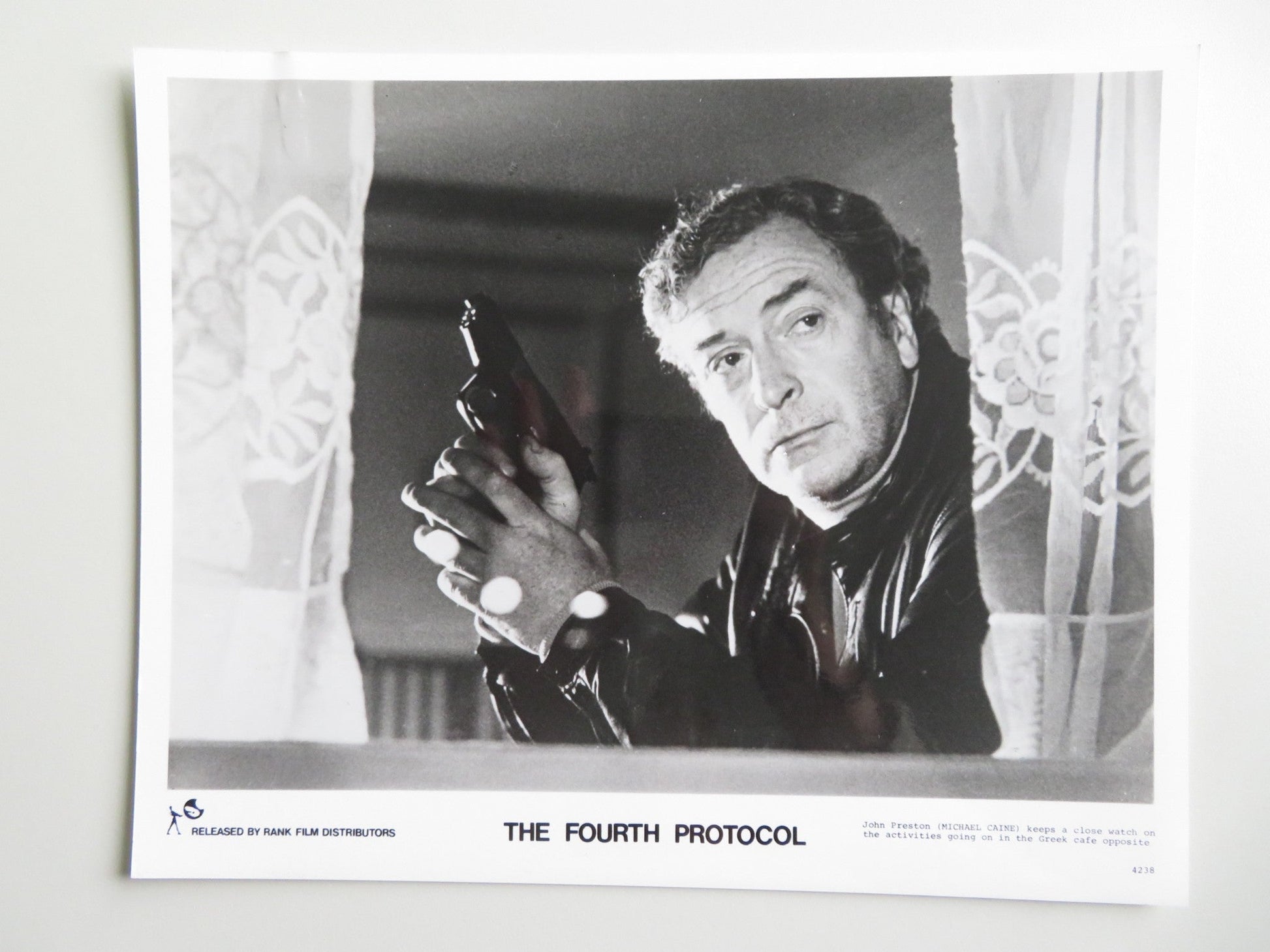 THE FOURTH PROTOCOL MOVIE STILL PHOTO LOT OF 7 MICHAEL CAINE PIERCE BROSNAN 1987 Movie posters