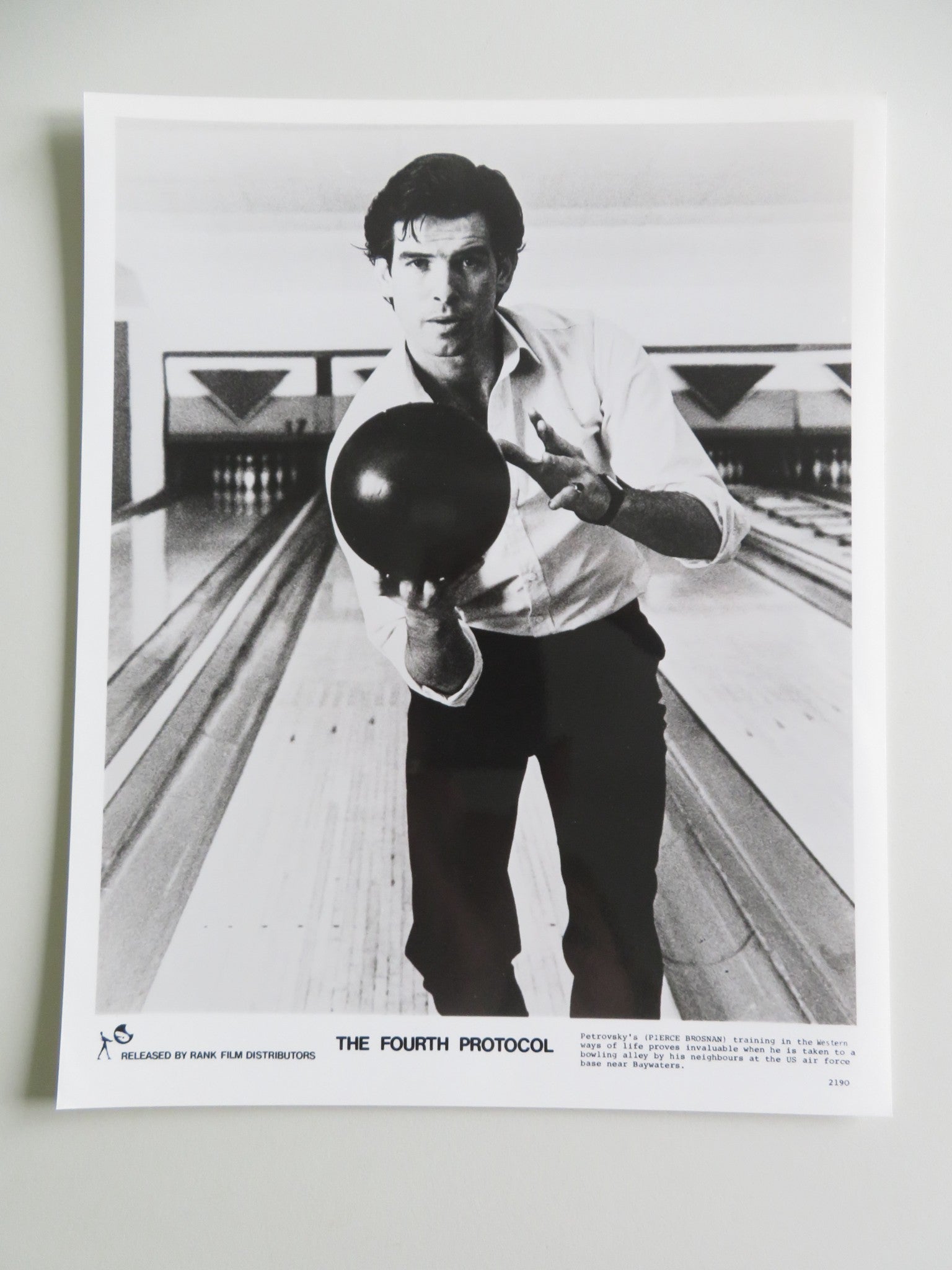 THE FOURTH PROTOCOL MOVIE STILL PHOTO LOT OF 7 MICHAEL CAINE PIERCE BROSNAN 1987 Movie posters