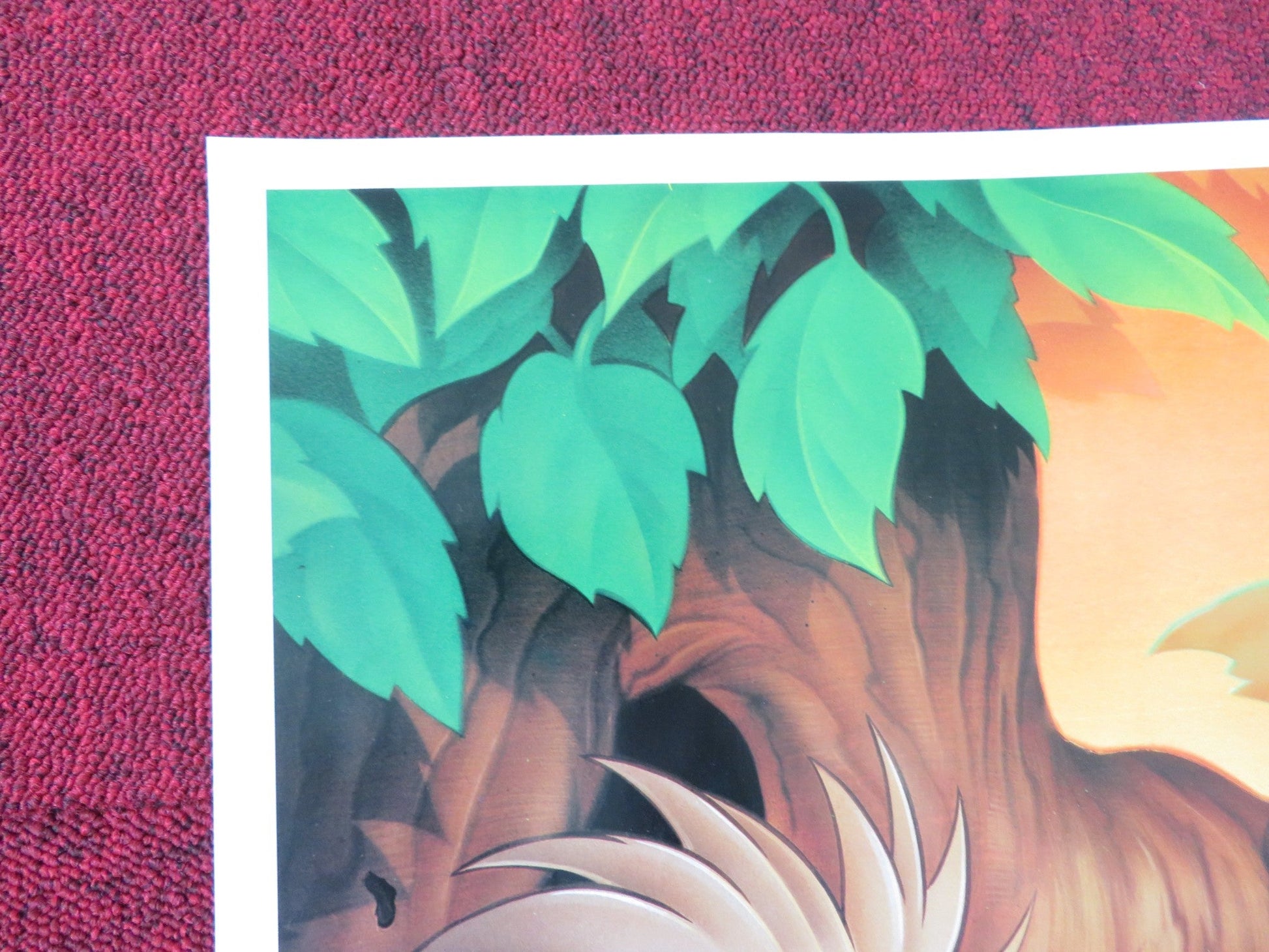 THE FOX AND THE HOUND FOLDED US ONE SHEET POSTER DISNEY KURT RUSSELL ROONEY 1988 Rendezvous Cinema Movie posters