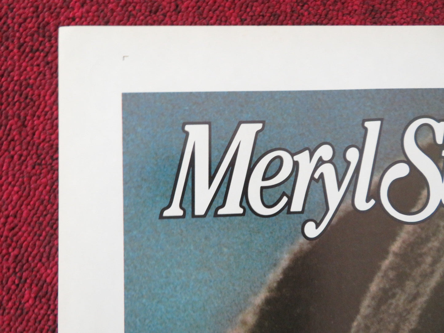 The French Lieutenant's Woman Folded US One Sheet Poster Meryl Streep 1981 Movie posters