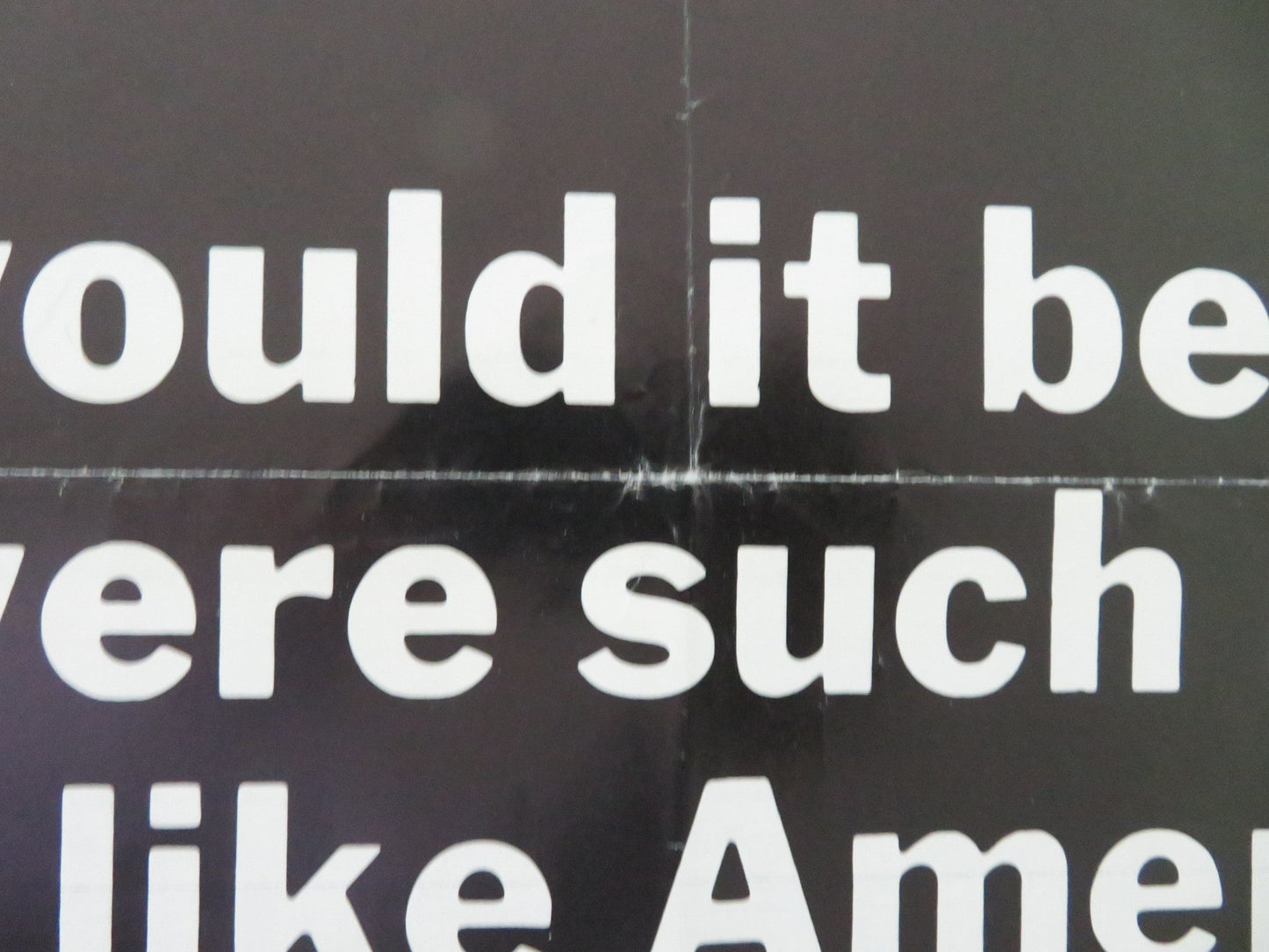 THE FRONT US ONE SHEET ROLLED POSTER WOODY ALLEN ZERO MOSTEL 1976 Movie posters