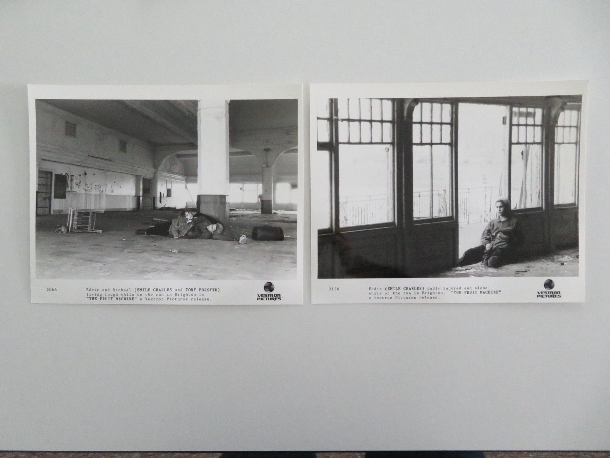 THE FRUIT MACHINE MOVIE STILL PHOTO LOT OF 12 ROBBIE COLTRANE TONY FORSYTH 1988 Movie posters