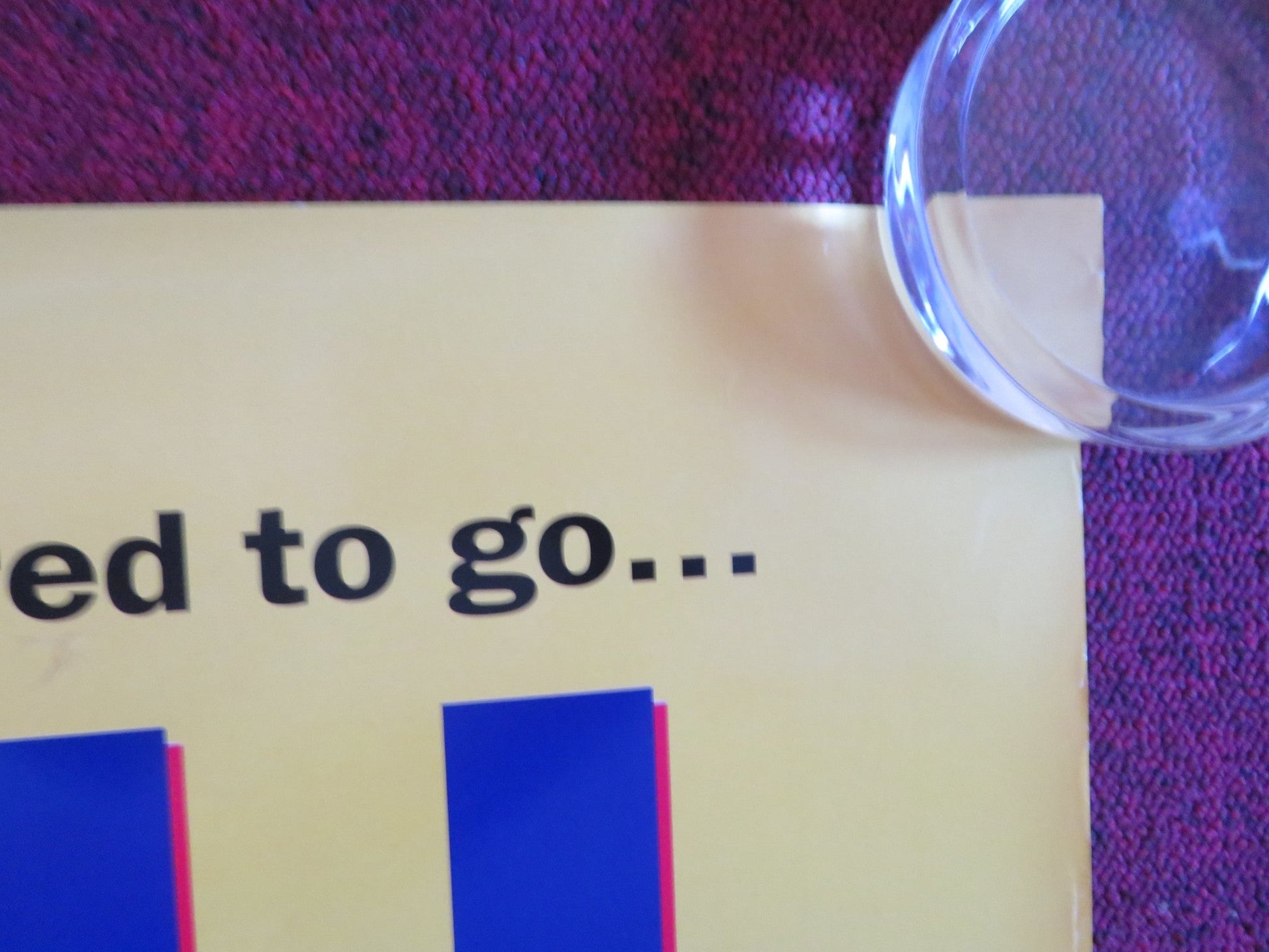 THE FULL MONTY US ONE SHEET ROLLED POSTER ROBERT CARLYLE MARK ADDY 1997 Rendezvous Cinema Movie posters