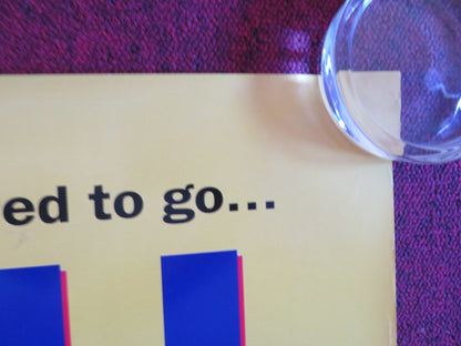 THE FULL MONTY US ONE SHEET ROLLED POSTER ROBERT CARLYLE MARK ADDY 1997 Rendezvous Cinema Movie posters