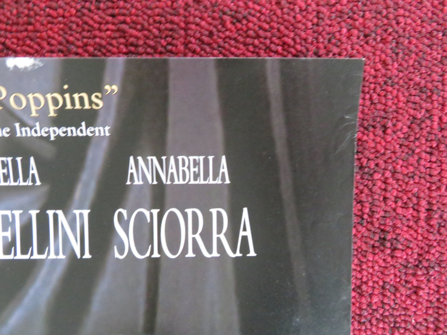 THE FUNERAL VHS VIDEO POSTER CHRISTOPHER WALKEN BENICIO DEL TORO 1996 Rendezvous Cinema Movie posters