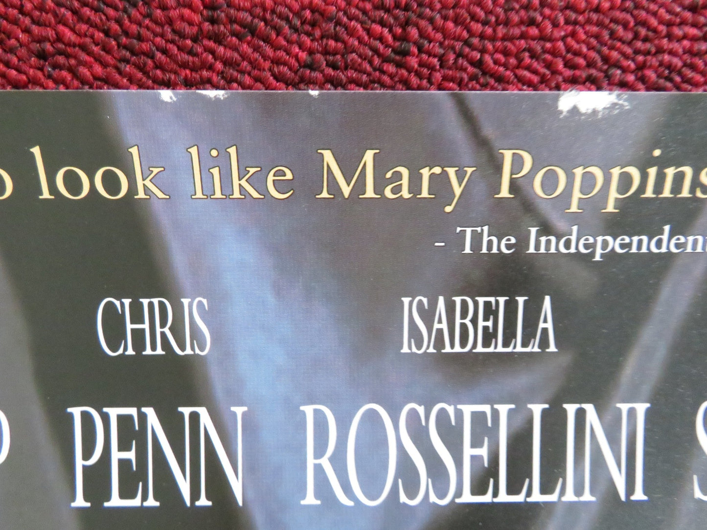 THE FUNERAL VHS VIDEO POSTER CHRISTOPHER WALKEN BENICIO DEL TORO 1996 Rendezvous Cinema Movie posters