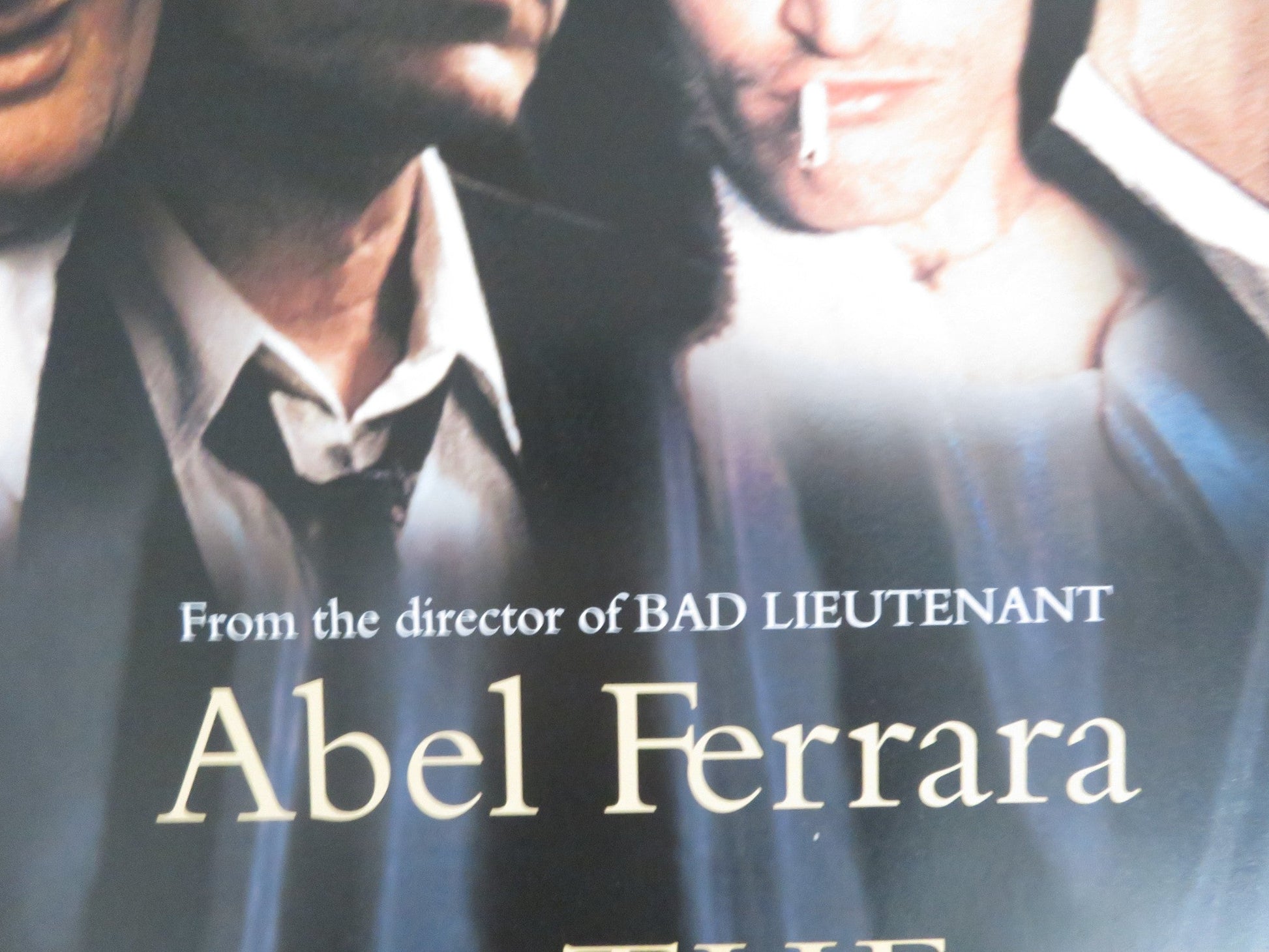 THE FUNERAL VHS VIDEO POSTER CHRISTOPHER WALKEN BENICIO DEL TORO 1996 Rendezvous Cinema Movie posters