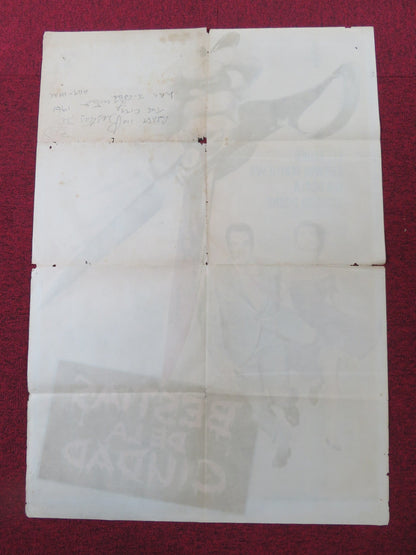 THE GARMENT JUNGLE SPANISH POSTER LEE J. COBB KERWIN MATHEWS 1961 Rendezvous Cinema Movie posters