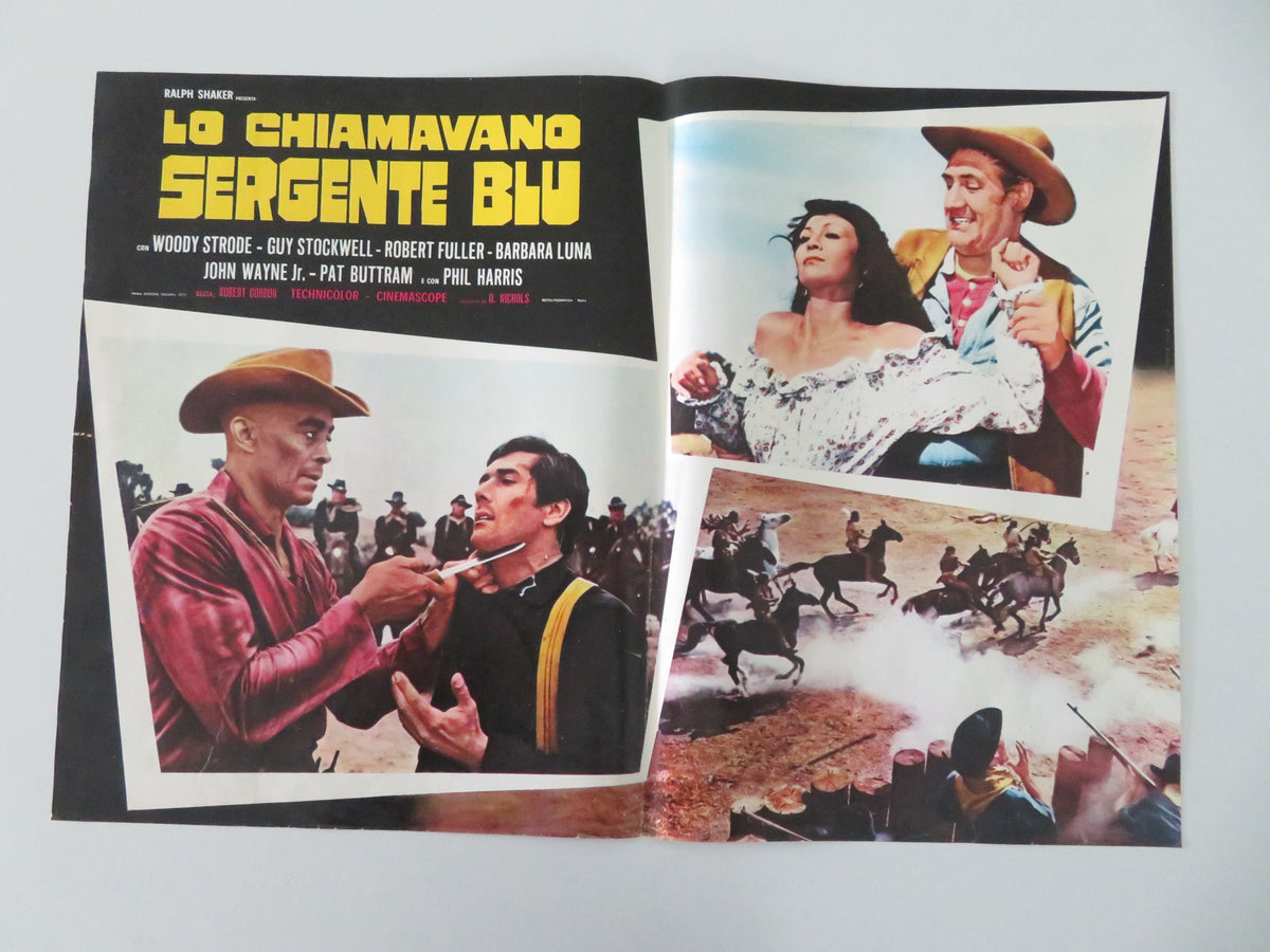 The Gatling Gun - B Italian Fotobusta Poster Stockwell Strode 1971 Movie posters