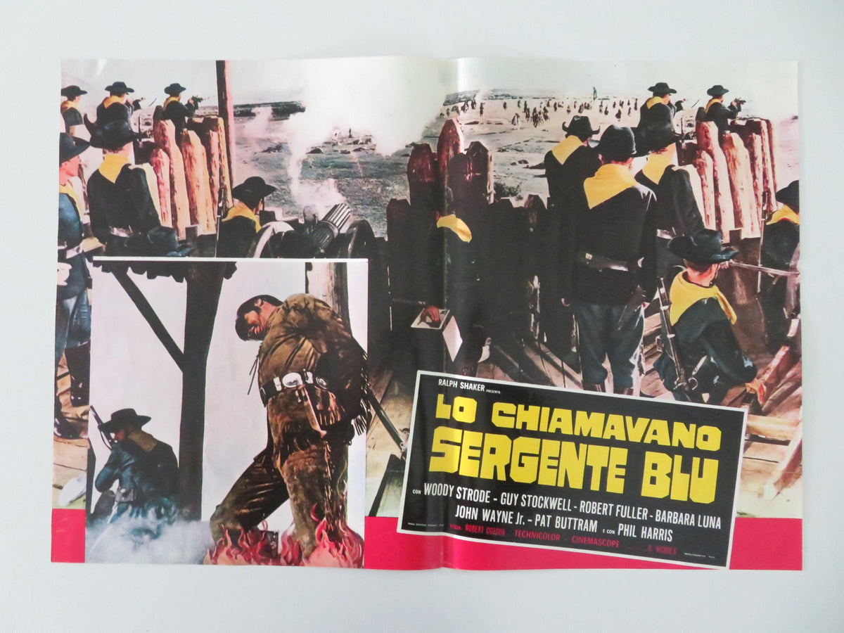 The Gatling Gun - C Italian Fotobusta Poster Stockwell Strode 1971 Movie posters