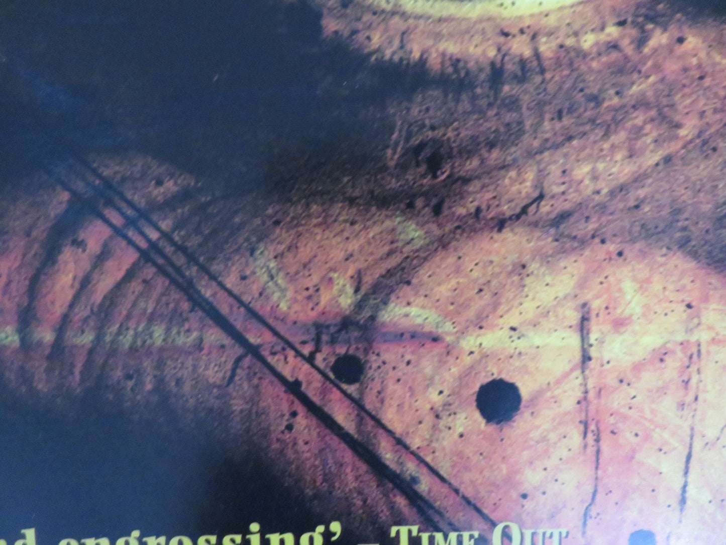 THE GENERAL VHS VIDEO POSTER BRENDAN GLEESON JON VOIGHT 1998 Rendezvous Cinema Movie posters